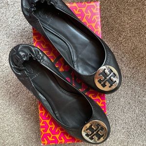Tory Burch flats. Used size 8